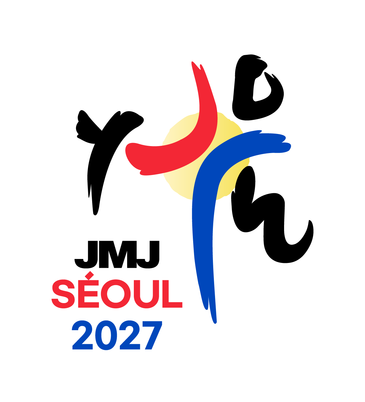 Logo officiel des JMJ Séoul 2027